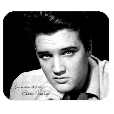 Image of ROBIN YAM Personalized Elvis Presley Rectangle Non Slip Rubber Mousepad Gaming Mouse Pad RYMP16170