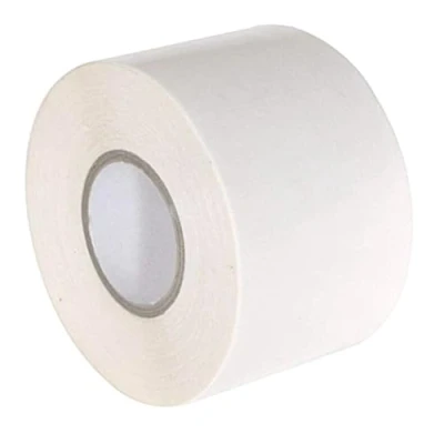 Image of Gocableties White Wide Electrical Tape, 50mm x 33m, 2&quot; Strong Self Adhesive PVC Insulation Tape for Insulating, Repairing and Protecting Wires, 1 Roll