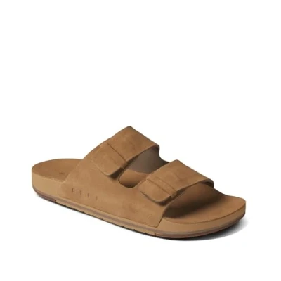 Image of Reef Mens Ojai Two Bar Sandals Tan Size UK 11