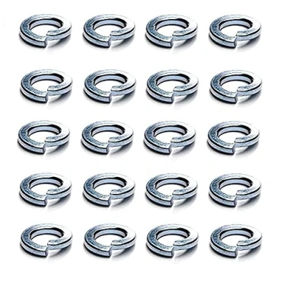 Image of Merriway BH04869 (40 Pcs) Split Lock Spring Washer Steel M10 Pack of 40 Pieces