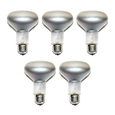 Image of Havells Sylvania R80 Traditional Incandescent Reflector Bulbs 60W 80mm Dia. Dimmable Spot Light E27 Diffused Cap Edison Screw Lamp 220 240 V (5 x Bulb)