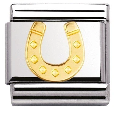 Image of Nomination Danish Horseshoe Charm