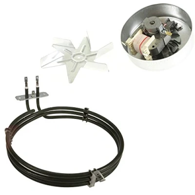 Image of Qualtex 2500W Heating Element &amp; Oven Motor For Rangemaster Cookers