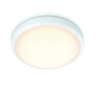 Image of PHILIPS LED Doris Bathroom Ceiling Light 2700K 17W IP44 [Warm White White] for Indoor Lighting, and Kitchen