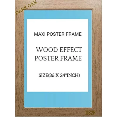 Image of FINE FINISH DARK OAK MAXI POSTER FRAME (DARK OAK, 61 cm x 91.5 cm(36 24&quot;))