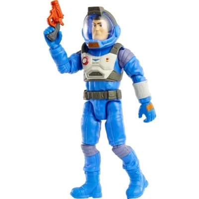 Image of Disney Pixar Lightyear XL 03 Buzz Figure, Authentic Action Figure 5 Inches Tall with 12 Posable Joints &amp; Accessory, Gift 4 Years Up
