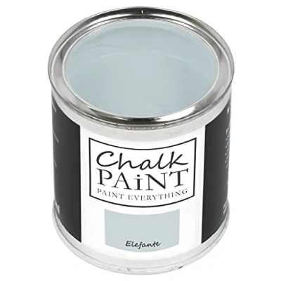 Image of Chalk Paint Everything® Elefante (Elephant Grey) 750 ml Water Based for Shabby Chic Furniture, Décor, and Upcycling Projects Non Toxic, Easy to Apply