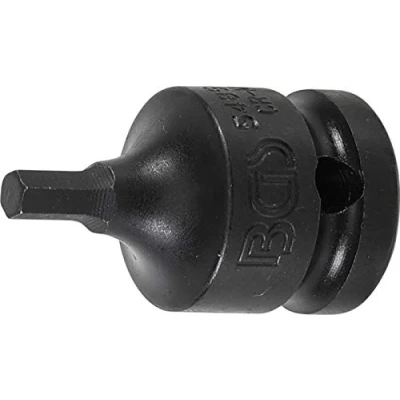 Image of BGS 5485 5 Impact Bit Socket length 42 mm 12.5 (1/2&quot;) Drive internal Hexagon