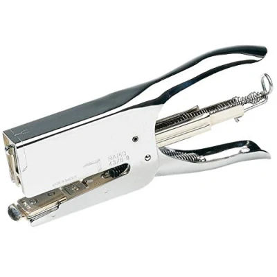 Image of Rapid K1 Textile Stapling Pliers, For use with Textiles, Uses 43/6 or 43/8mm Staples, Metal, Chrome, 10520501