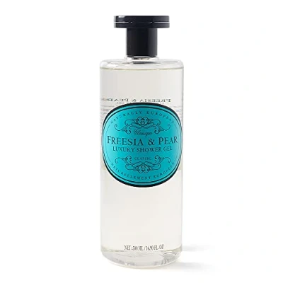 Image of Naturally European Luxury Shower Gel Refreshing and Cleansing Freesia &amp; Pear 1 x 500ml