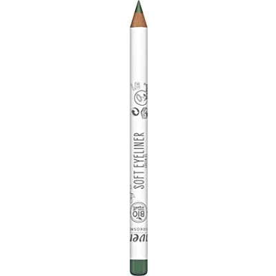 Image of lavera Soft Eyeliner Green 05 natural cosmetics Comfortable application free from silicones mineral oil Vegan Organic jojoba &amp; sunflower 1,14g
