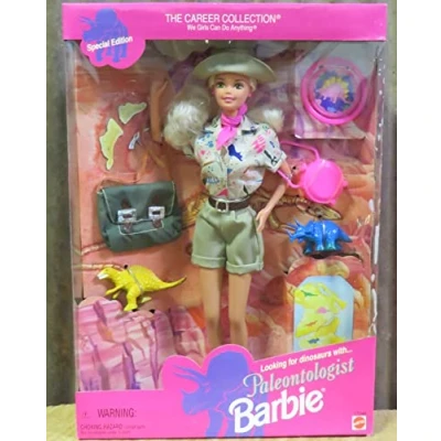 Image of Barbie Doll Paleontologist Special Edition Blond The Career Collection