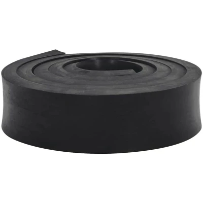 Image of vidaXL Rubber Edge for Snow Plow Black 300x8x2 cm