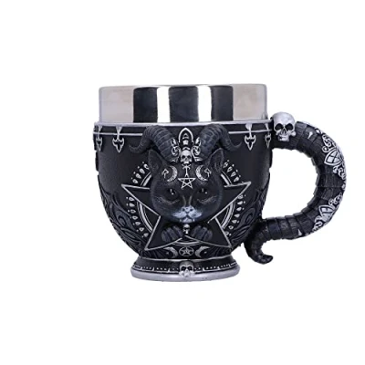 Image of Nemesis Now Pinkys Up Pawzuph Cup, Black, 11cm