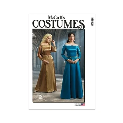 Image of MCCALLS M8424Y5 Misses&#039; Costume Y5 (18 20 22 24 26)