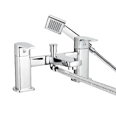 Image of Bristan Essentials Niva Bathroom Taps, Bath Shower Mixer