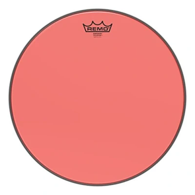 Image of Remo Emperor Colortone Red Drum Head, 15&quot;