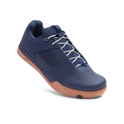 Image of Crankbrothers Mallet Lace Cycling Shoes, Navy/Silver/Gum, UK 9.5 / EU 44