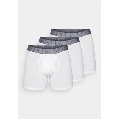Image of Under Armour Underwear Performance Solid 3 PACK Pants, Men&#039;s, Size: Medium, White