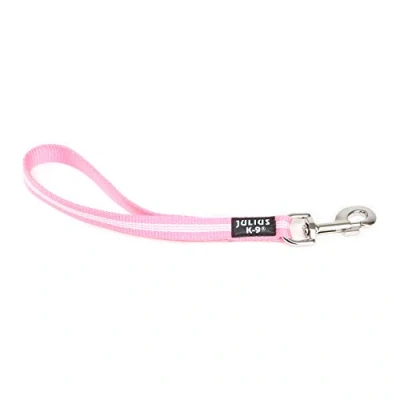 Image of Julius K9 IDC Short Traffic Lead, 19 mm x 35 cm, Pink