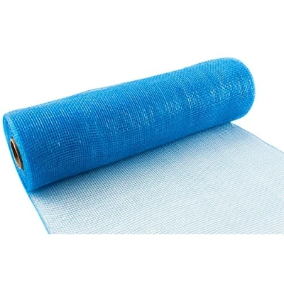 Image of Eleganza Deco Mesh 25cm x 9.1m Turquoise No.55, Synthetic Material, 8.2 26.2 cm