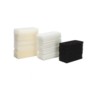 Image of LTWHOME Value Pack of Foam Filters, Carbon Filters and Polyester Set Fit for Fluval U2 Filter(Pack 36)