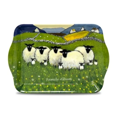 Image of Small Scatter Tray by Thomas Joseph Family Album Funny Sheep Gift
