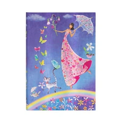 Image of Paperblanks Hardcover Journal Spring Rainbow Lined Midi (130 x 180 mm)
