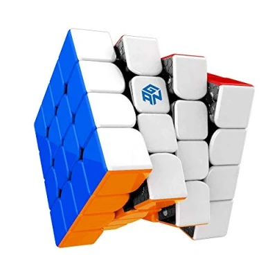 Image of GAN 460 M Speed Cube, 4x4 Magnetic Master Magic Cube 460M Puzzle Toy(Stickerless)