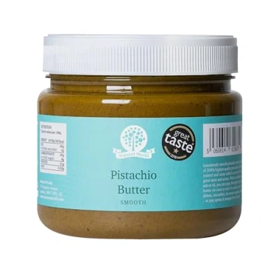 Image of Nutural World Smooth Pistachio butter (1kg) / 100% pure single ingredient Great Taste Award winner