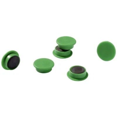 Image of Durable 475205 Magnets in Industrial Packaging 21 mm 210 p Green (Pack of 20)