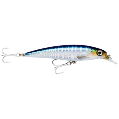 Image of Rapala X Rap Saltwater Lure with Two No. 3 Hooks, 1.2 1.8 m Swimming Depth, 10 cm Size, Wahoo UV