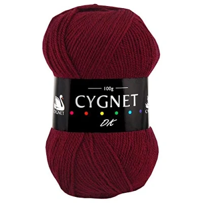 Image of 100g Cygnet DK Burgundy
