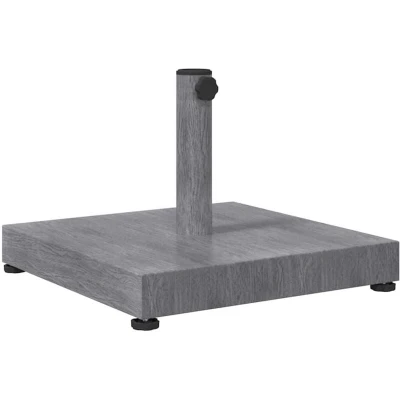Image of vidaXL Outdoor Umbrella Bases Dark wood 45 x 31.5 cm