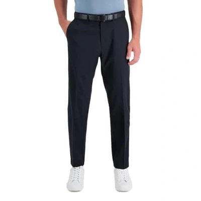 Image of Kenneth Cole Reaction Men&#039;s Stretch Modern Fit Flat Front Pant, Black, 30W / 30L