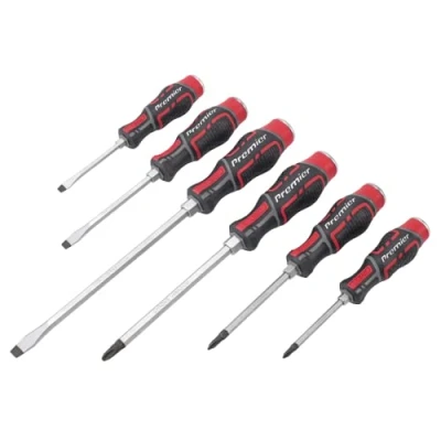 Image of Sealey Premier Hammer Thru Screwdriver Set 6pc