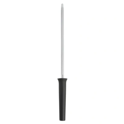 Image of BergHOFF Ron Diamond Carbon Knife Sharpening Rod, Stainless Steel, Black, 39.5cm, 15.5&quot;