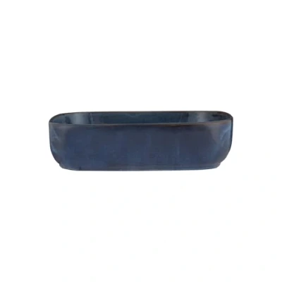 Image of Mason Cash Reactive Blue Square Dish