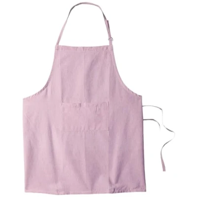Image of DII Solid Chambray Kitchen Set, Cotton, Rose, Chef Apron