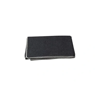 Image of David Fussenegger Cotton Blanket 140 x 200 cm Anthracite