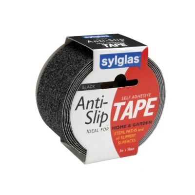 Image of Sylglas ASTBL Anti Slip Tape 50mm x 3m Black