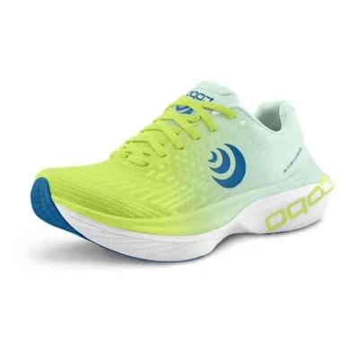 Image of Topo Athletic Men&#039;s Specter 2 Comfortable Cushioned Durable 5MM Drop Road Running Shoes, Shoes for Running, Green/Blue, 7 UK