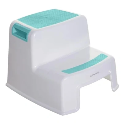 Image of Dreambaby 2 UP Step Stool Toddlers Slip Resistant Aqua Model G685