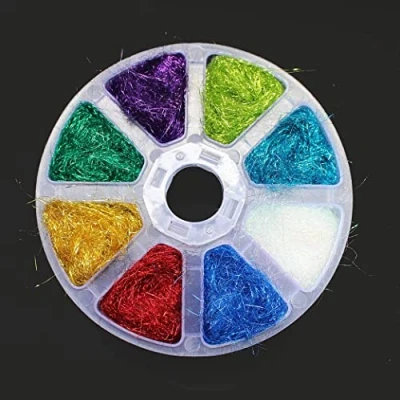 Image of Tigofly 12 Colors Ice DUBBING Box Dub Wing Body Trout Nymph Fly Fishing Tying Materials (option 2)