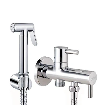 Image of Kibath 414151 Intimate Hygiene with Installation Without Bidet Substitute Work; Toilet tap; Cold Water only; Gloss Chrome