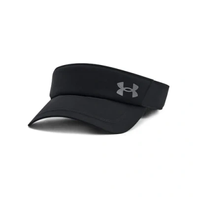 Image of Under Armour Mens M Iso chill Launch Visor Cap, Men&#039;s Cap with Reflective Details, Running and Golf Black