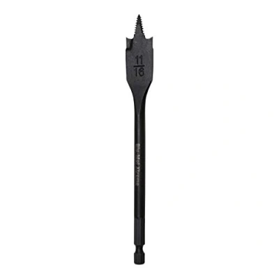 Image of Disston 11/16&quot; Threaded spade Bit 10X Faster than standard bit, 6&quot; long, E0102682