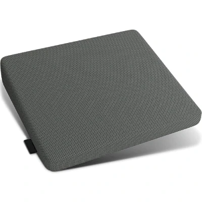 Image of oceanevo® Wedge Memory Foam Seat Cushion Orthopedic Lumbar Support Pad Car Chair Posture Pain &amp; Sciatica Relief Office Home (Grey)
