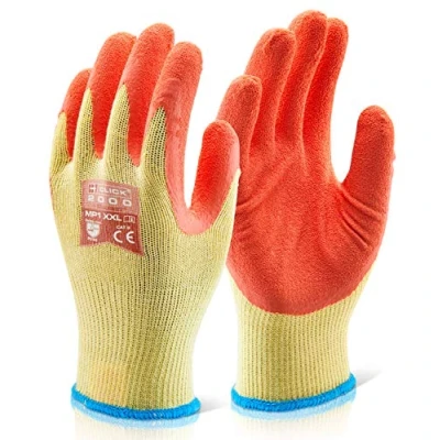 Image of MULTI PURPOSE ORANGE LATEX P/C GLOVE SMALL (EACH)