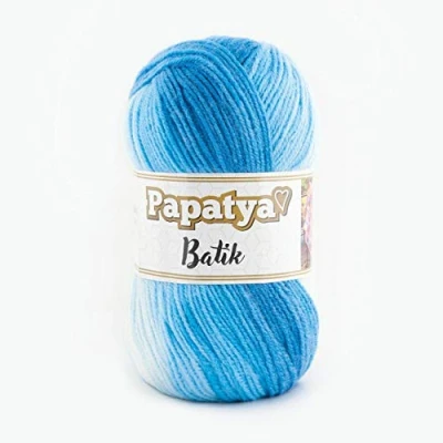 Image of Papatya Batik 100 g Wool Multicoloured with Colour Gradient, Knitting #10